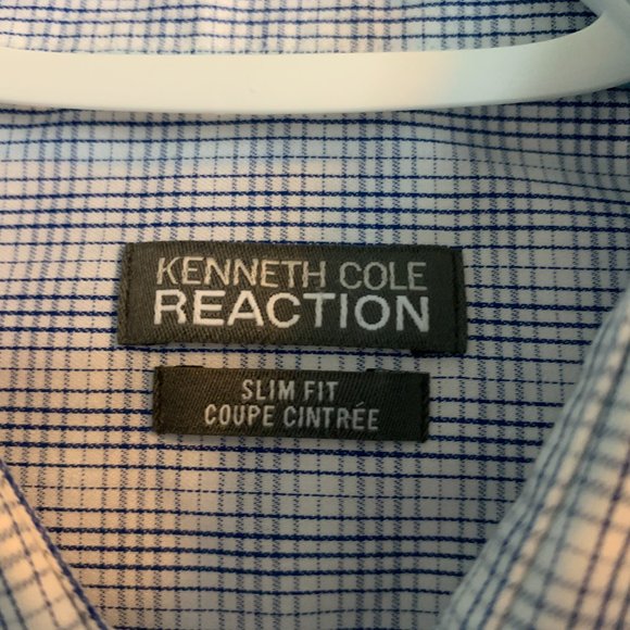 Men's Kenneth Cole shirt - Size 16.5 slim fit - Picture 4 of 6